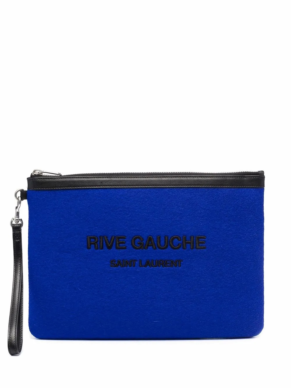 Saint Laurent Pochette à Plaque Logo - Farfetch | Farfetch Global