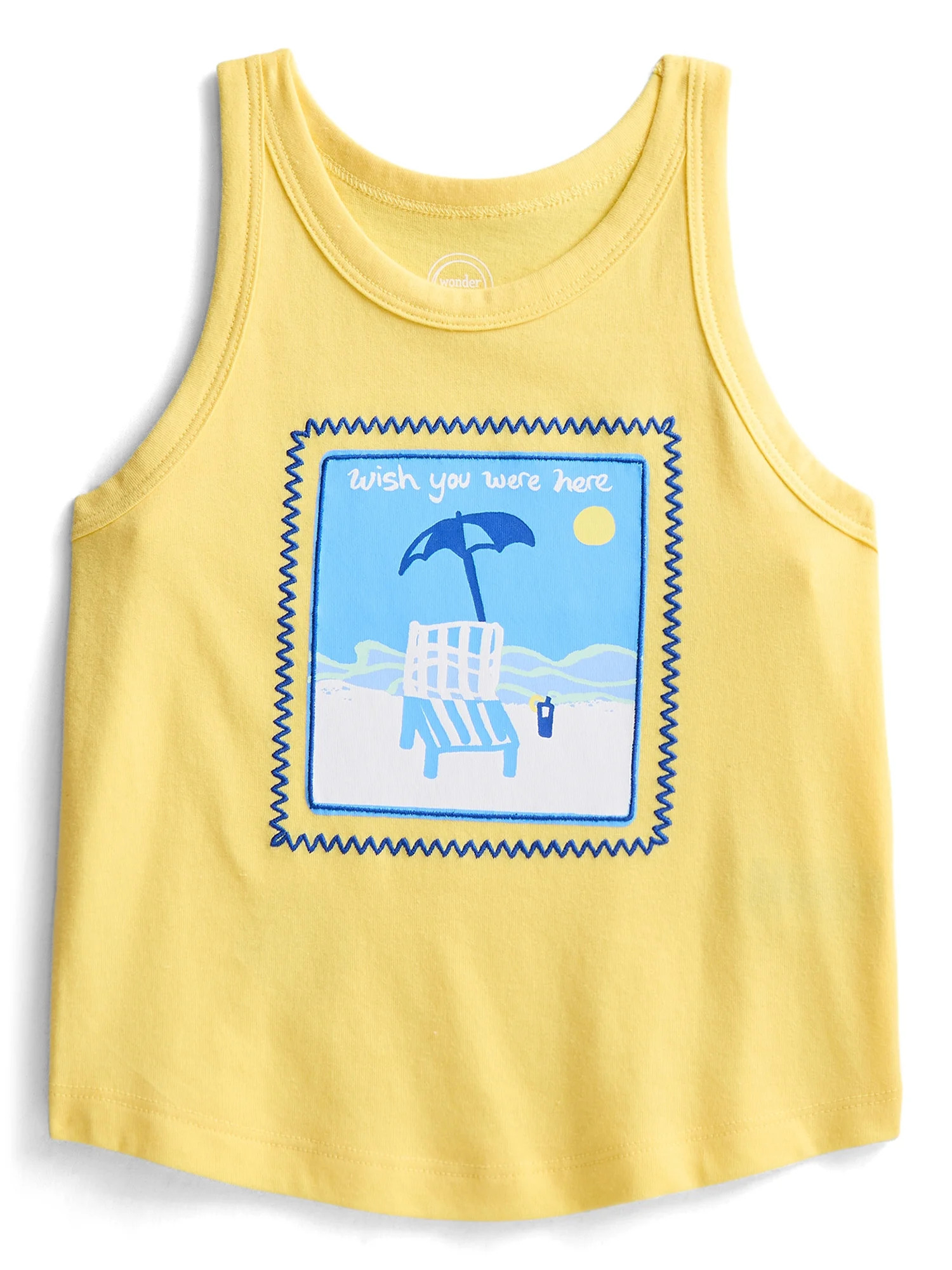 Wonder Nation Girls Graphic Tank Top, Sizes 4-18 & Plus | Walmart (US)