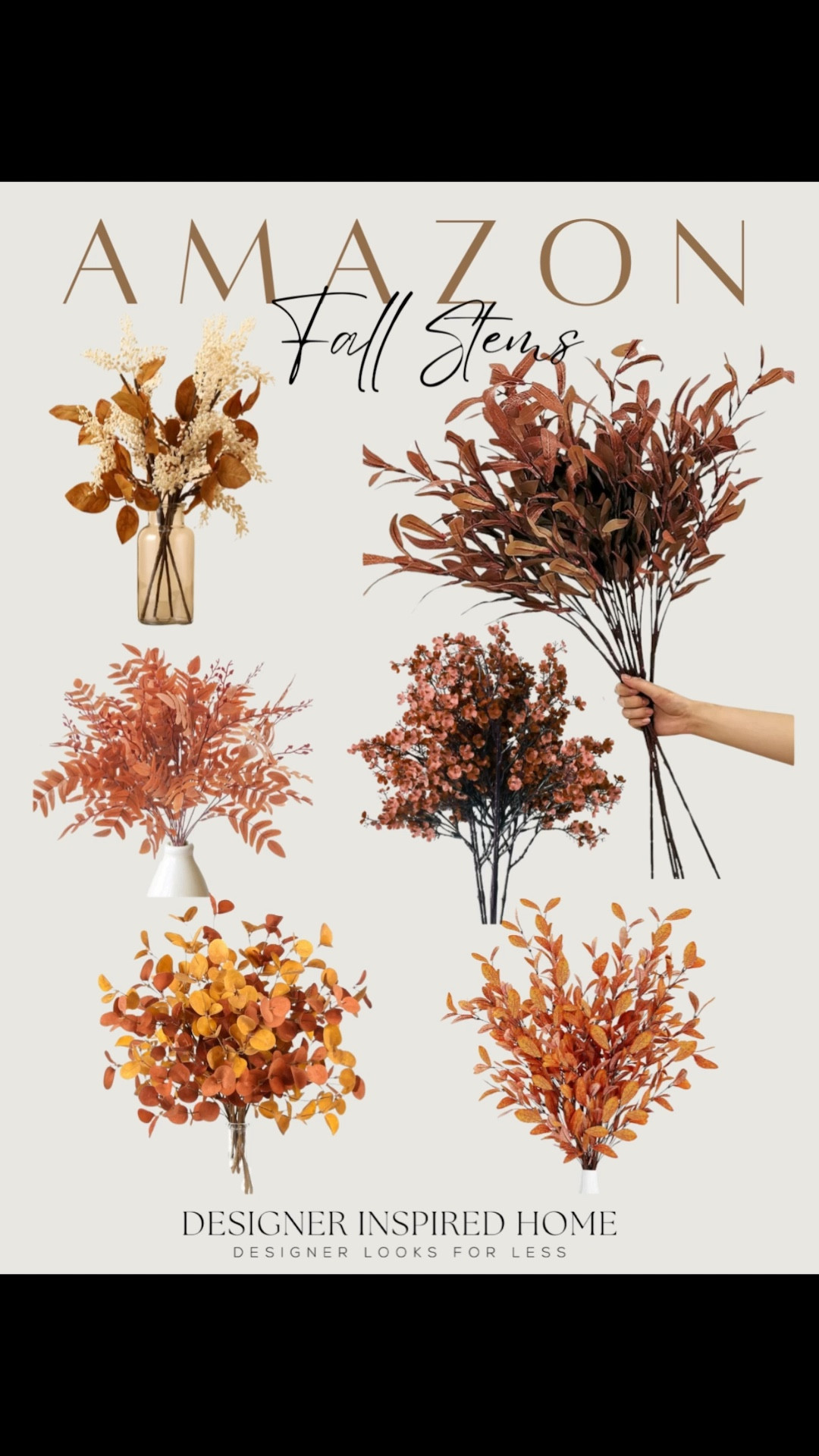 Amazon Fall stems!

#LTKSeasonal #LTKHome #LTKFindsUnder50