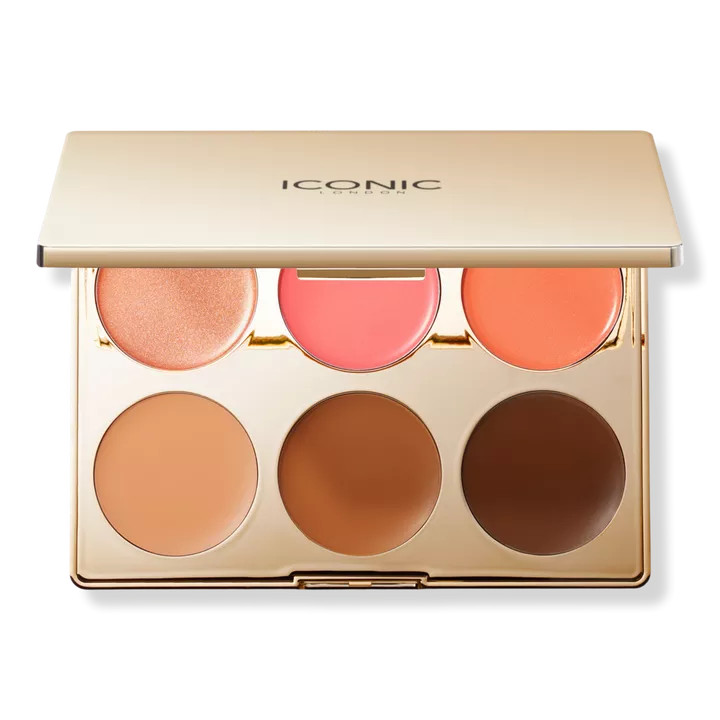 Multi-Use Blush, Bronze, and Highlight Cream Palette | Ulta