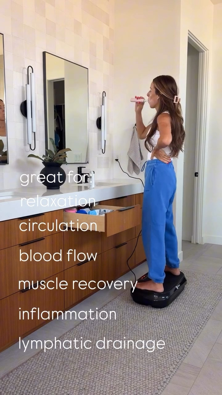 i’ve loved adding this to my morning routine! such an easy way to start the day on the right foot!!

Morning routine, vibration plate, morning must haves, self care 

#LTKgrwm #LTKmomlife