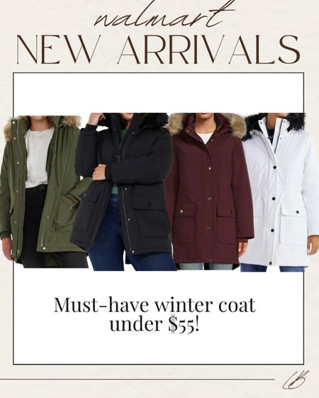 Must have winter coat from Walmart, comes in tons of colors! 

#LTKstyletip #LTKSeasonal #LTKfindsunder100