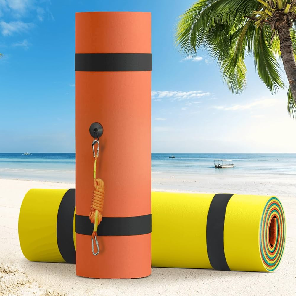 ZIPEAK Floating Mat for Lake, Lily Pad, Floating Water Mat with 16' Rope, Large Capacity XPE Floa... | Amazon (US)