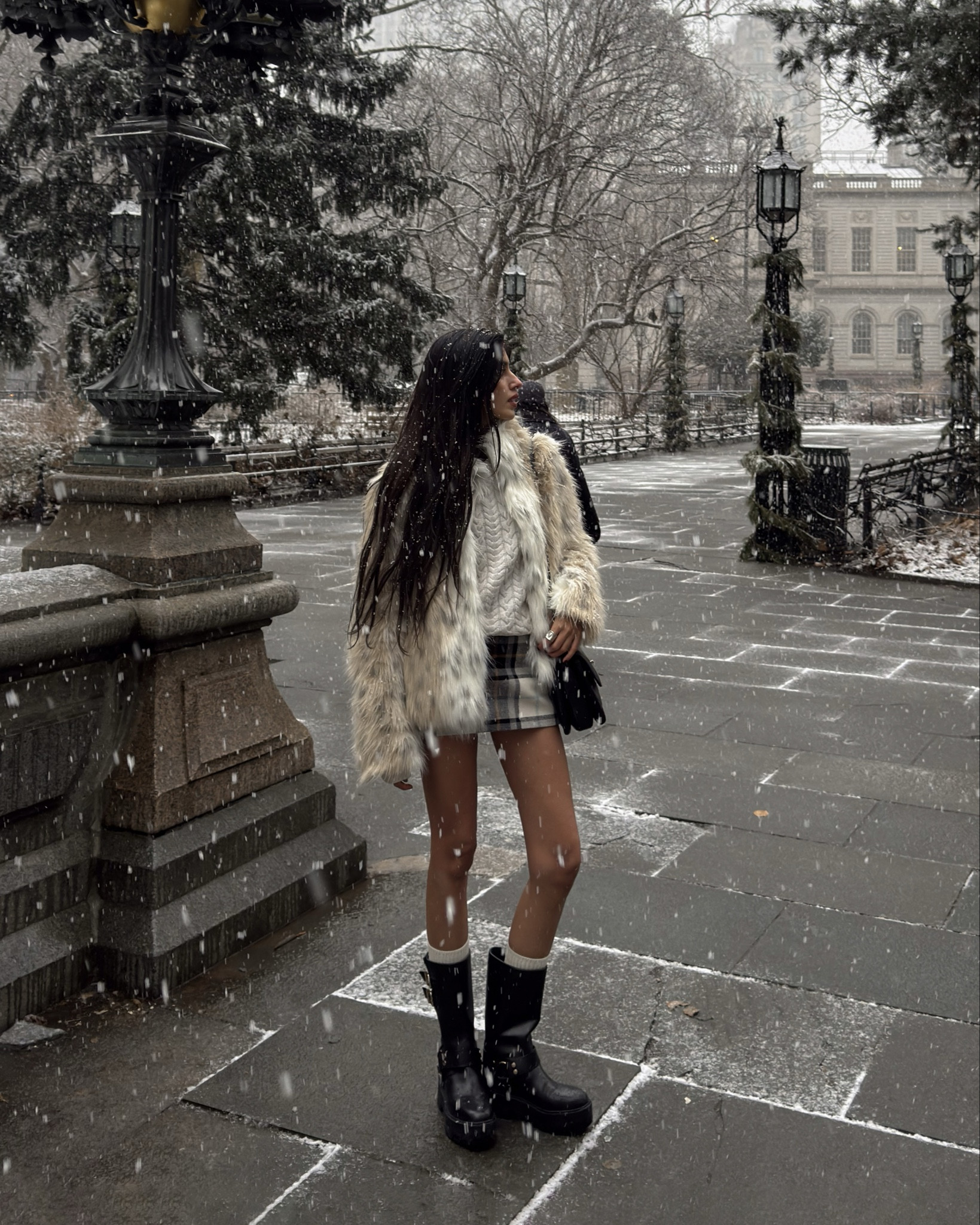 nyc snow day ❄️🤍