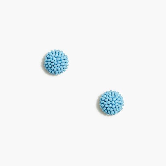 Seed bead stud earrings | J.Crew Factory
