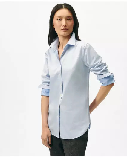 Thomas Mason® X Brooks Brothers Luxury Cotton Shirt | Brooks Brothers