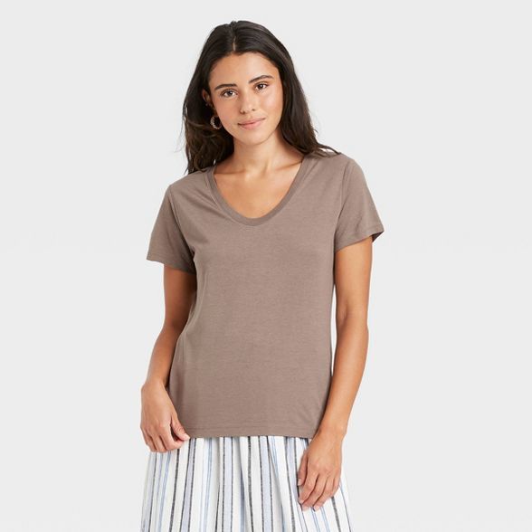 Women's Short Sleeve Voop T-Shirt - A New Day™ | Target