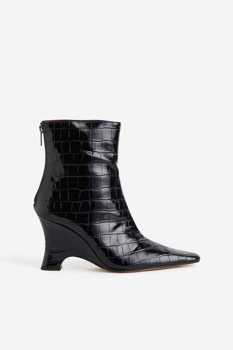Heeled Pointed-toe Boots | H&M (US)