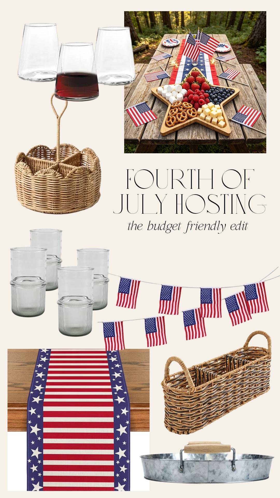 Fourth of July hosting….but on a budget
