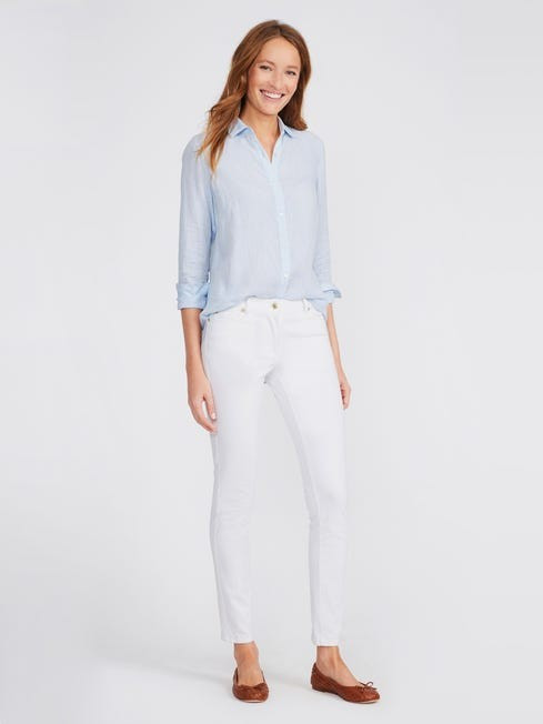 Britt Linen Shirt | J.McLaughlin
