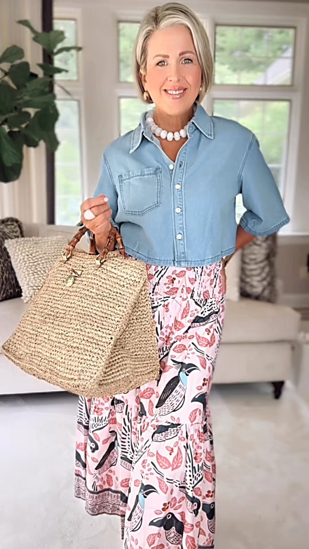 wearing xs in skirt
small in denim top
medium in white top 

#LTKOver40 #LTKFindsUnder50 #LTKSummerEdit