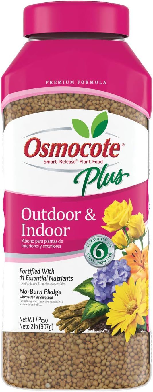 Osmocote Smart-Release Plant Food Plus Outdoor & Indoor, 2 lb. | Amazon (US)