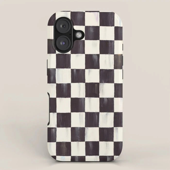 Society6 x Mackenzie Childs Courtly Check iPhone Case | Society6