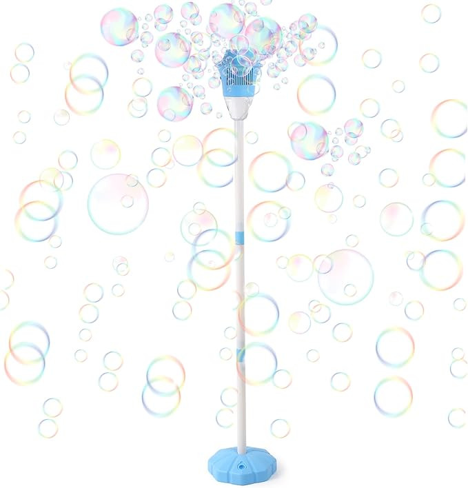 Palksky Bubble Machine with Lights for Outdoor, Automatic Bubbles Blower Maker for Kids Toddlers,... | Amazon (US)