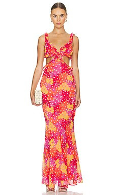 YAURA Enitan Dress in Bubblegum Print from Revolve.com | Revolve Clothing (Global)