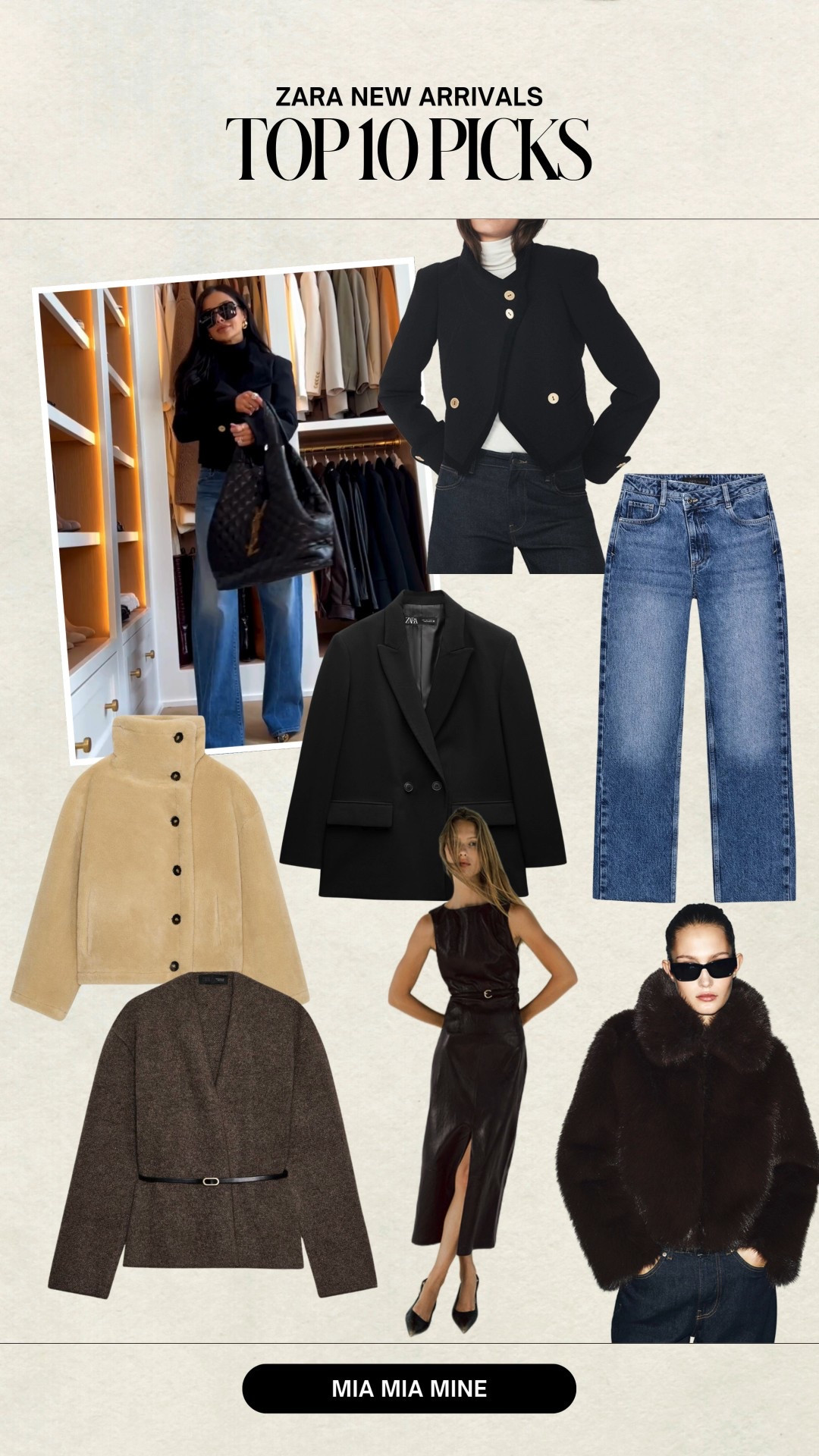 Zara winter new arrivals / winter capsule wardrobe 
Zara jackets, blazer, straight leg jeans and faux fur coat 





#LTKootd #LTKSeasonal #LTKPetite