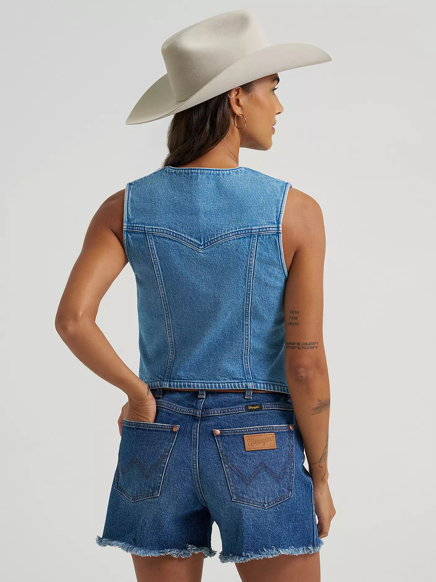 Women's Wrangler Iconic Denim Vest | Wrangler