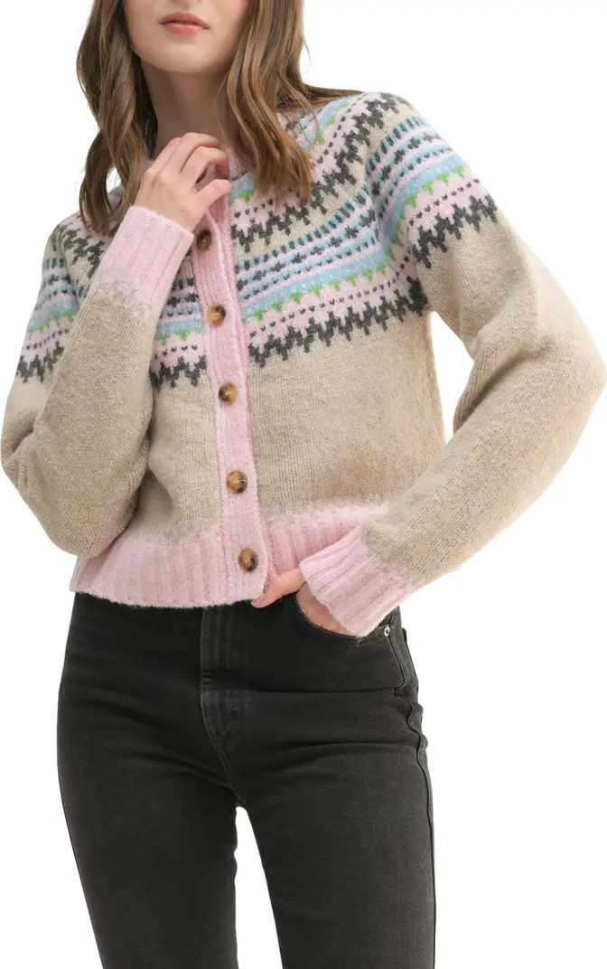 Lush Fair Isle Cardigan | Nordstromrack | Nordstrom Rack
