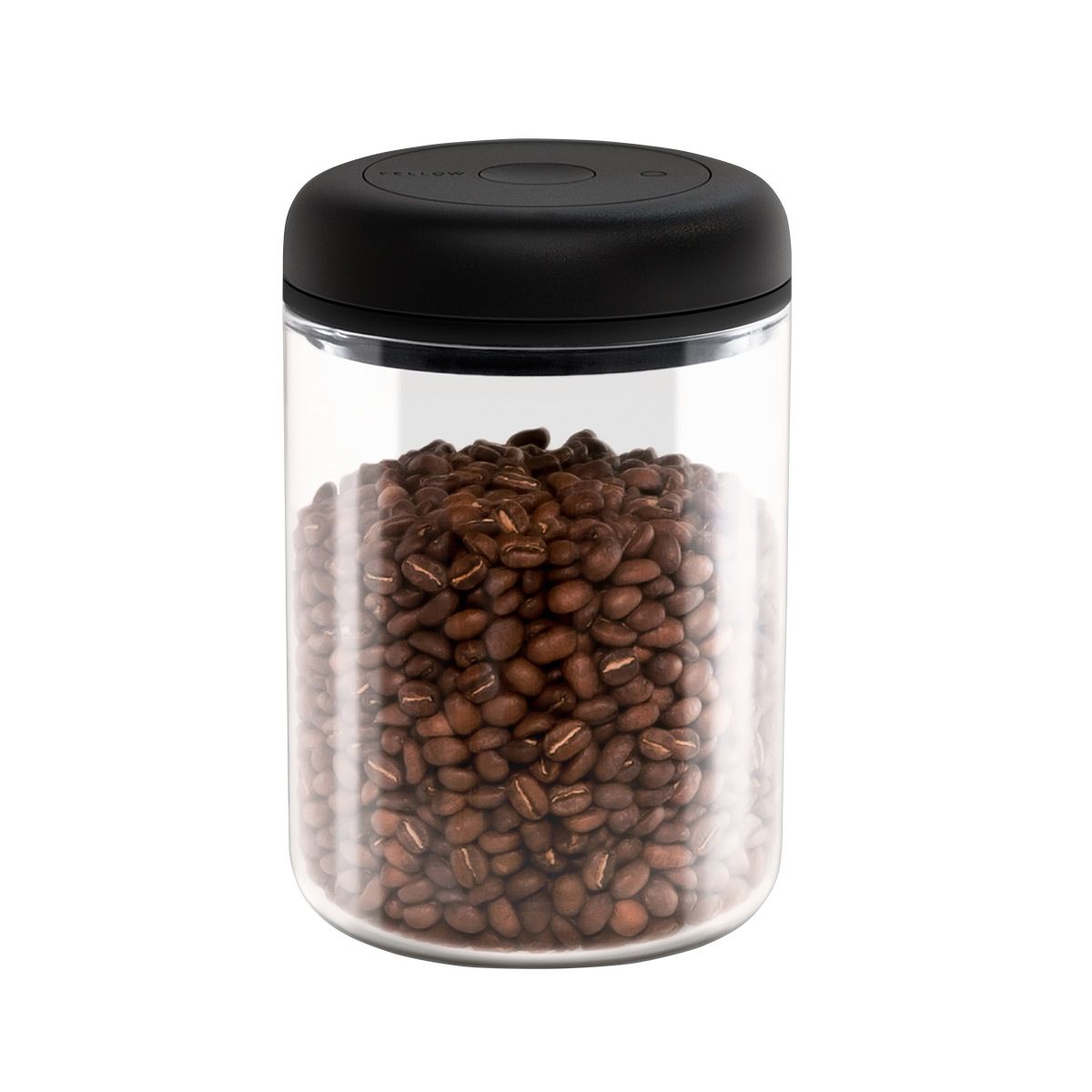 Fellow 16 oz. Atmos Vacuum Canister Clear Glass | The Container Store