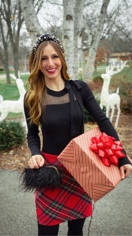 In case you were in need of a little holiday glam inspo!
Wearing a size medium in the skirt, but it was a little roomy. Wearing a S/M in the bow top.



#LTKHoliday #LTKstyletip #LTKfindsunder100