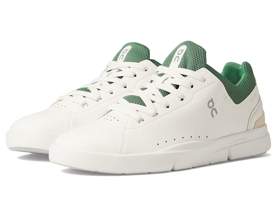 On The ROGER Advantage (Women) (White/Green) Women's Shoes | Zappos