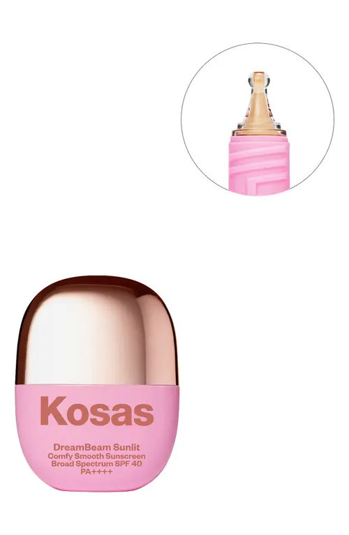 Kosas DreamBeam Comfy Smooth Sunscreen Broad Spectrum SPF 40 Sunlit in Sunlit - Mini at Nordstrom | Nordstrom