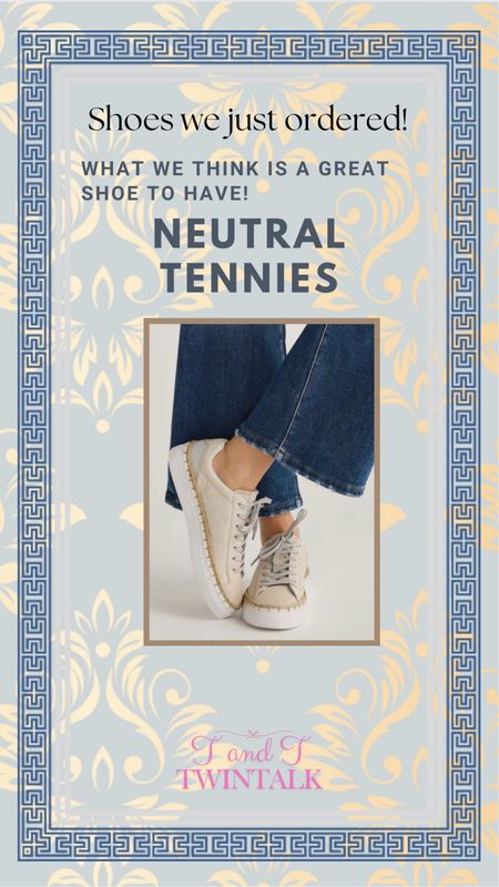 Neutral tennies are a great versatile shoe!  We just ordered them and there aren’t many left so we wanted you to have first dibs  

#LTKShoeCrush #LTKStyleTip #LTKActive