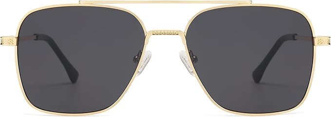 SOJOS Aviator Sunglasses for Men WomensTrendy Designer Shades SJ1232 | Amazon (US)