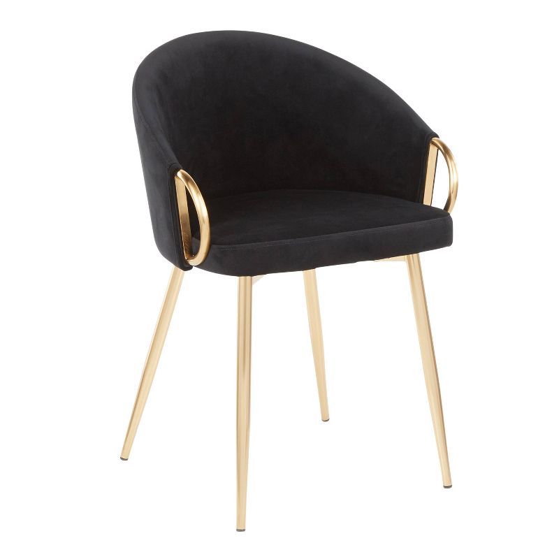 Claire Contemporary and Glam Dining Chair - LumiSource | Target