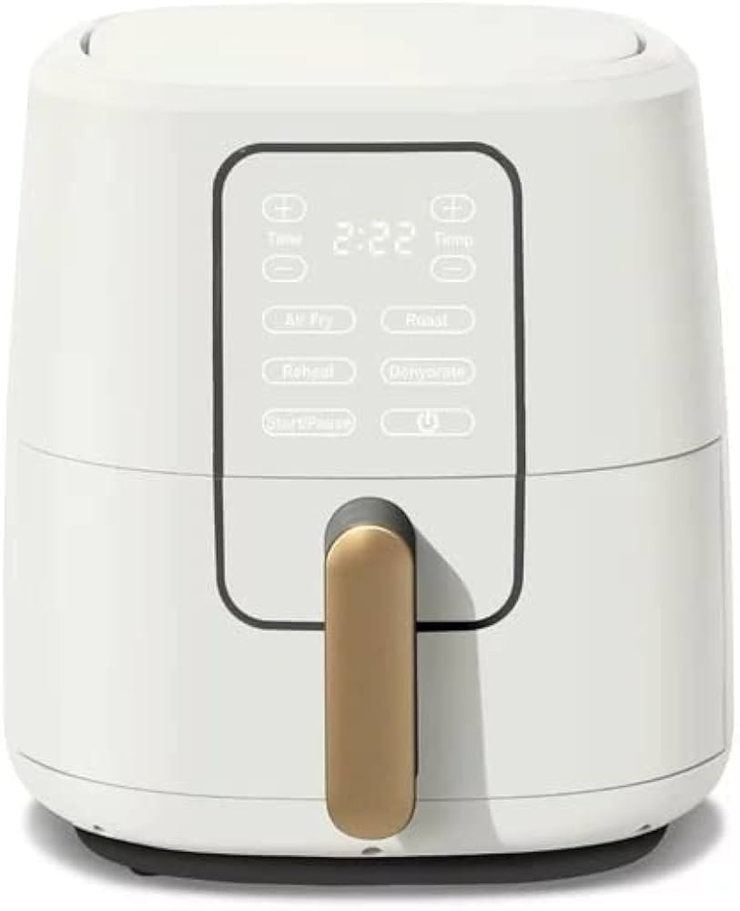 6 Quart Touchscreen Air Fryer, White Icing | Amazon (US)