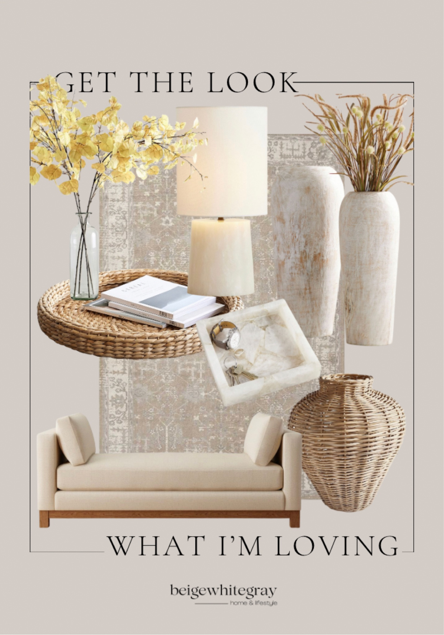 Pottery Barn beautiful home decor finds! Loving these beautiful neutral goodies!! From the tall wood vases, to the fall stems and woven gray! The marble catch all is one of my favorite and the woven vases is gorgeous I have it black. 

#LTKsalealert #LTKhome #LTKstyletip