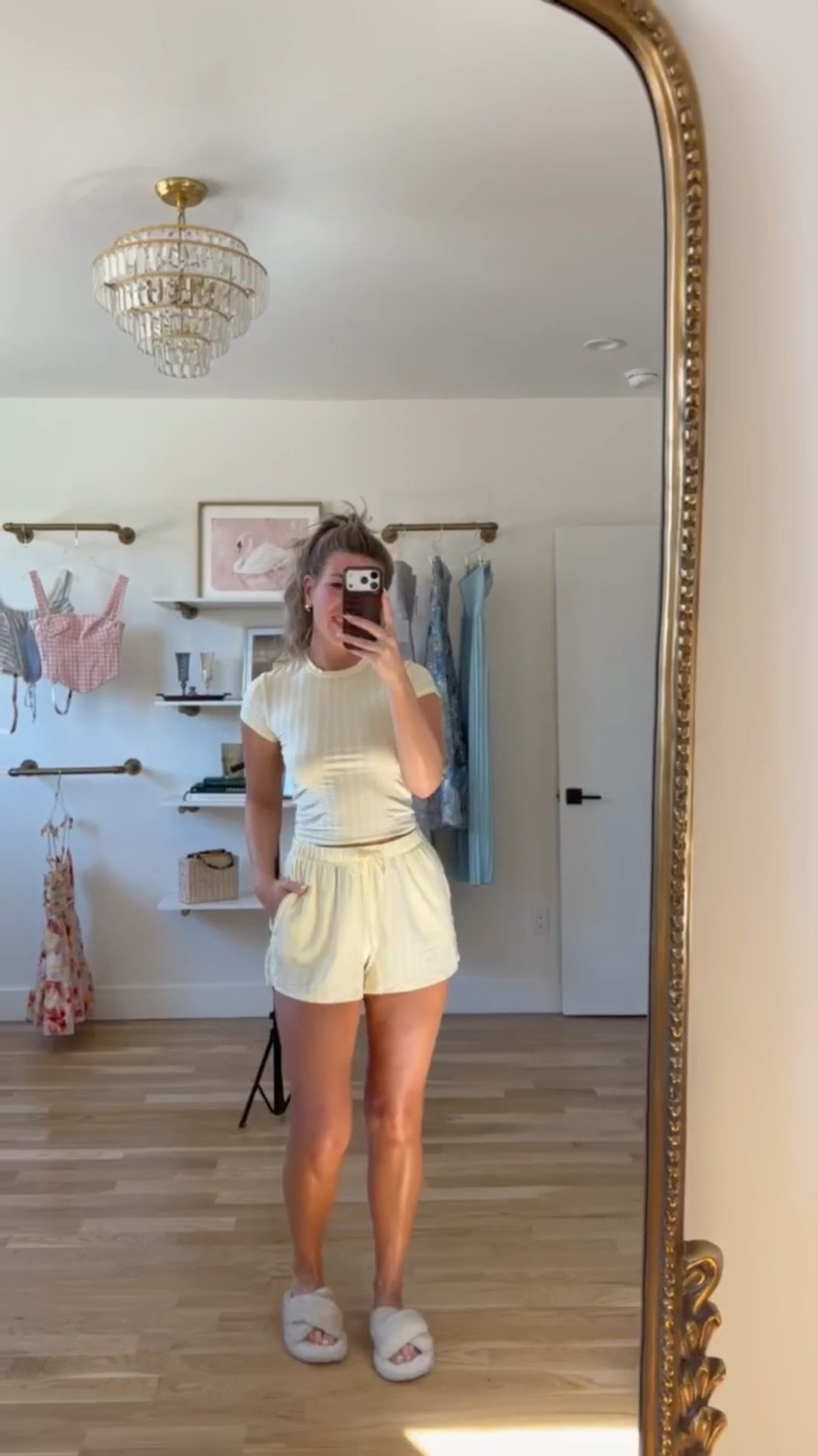 Victoria's Secret yellow lounge short set  

Wearing my usual size small 

divi: emerson15

Lingerie
Sleepwear
Pajamas
Loungewear
Nighty
Swimsuit
Coverup

#LTKgrwm #LTKSeasonal #LTKselfcare