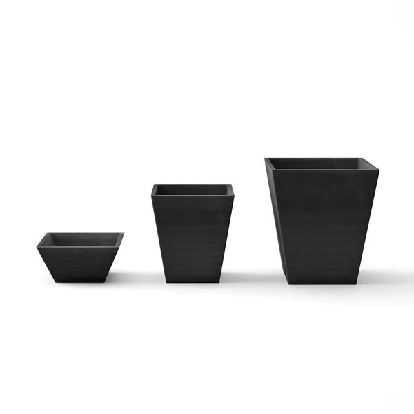 Pure Series 3-Piece Plastic Pot Planter Set | Wayfair North America