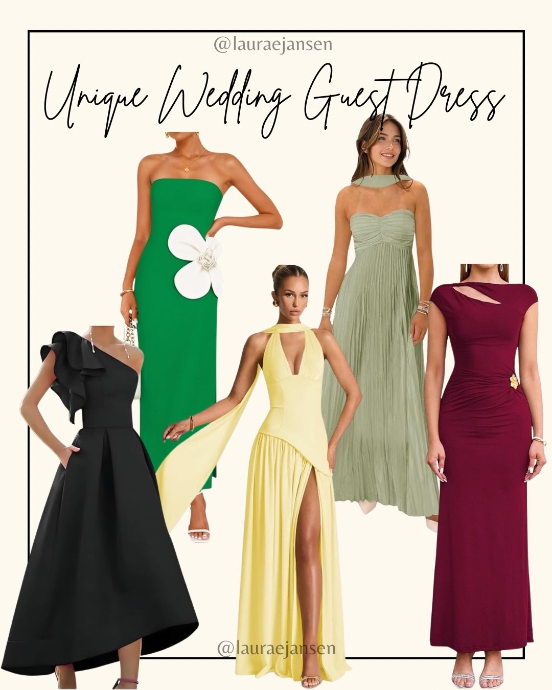 Unique wedding guest dress inspo

#LTKFindsUnder50 #LTKWedding #LTKFindsUnder100