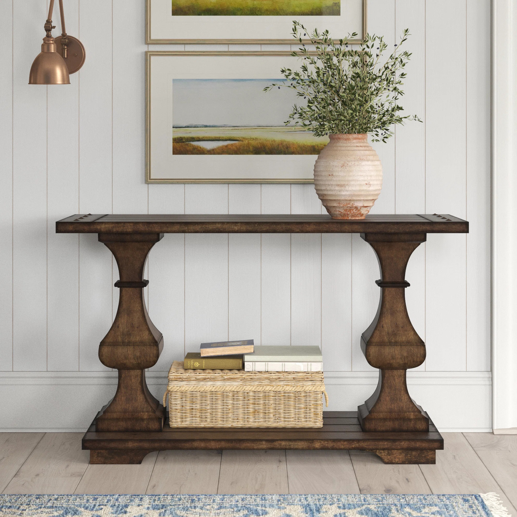 Gildford 50'' Solid Wood Top Console TableByBirch Lane™4.7Rated 4.7 out of 5 stars.674 ReviewsT... | Wayfair North America