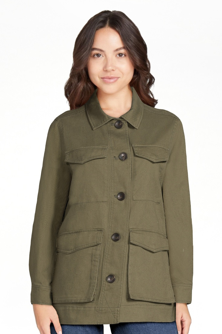 Free Assembly Women's Modern Utility Jacket | Walmart (US)