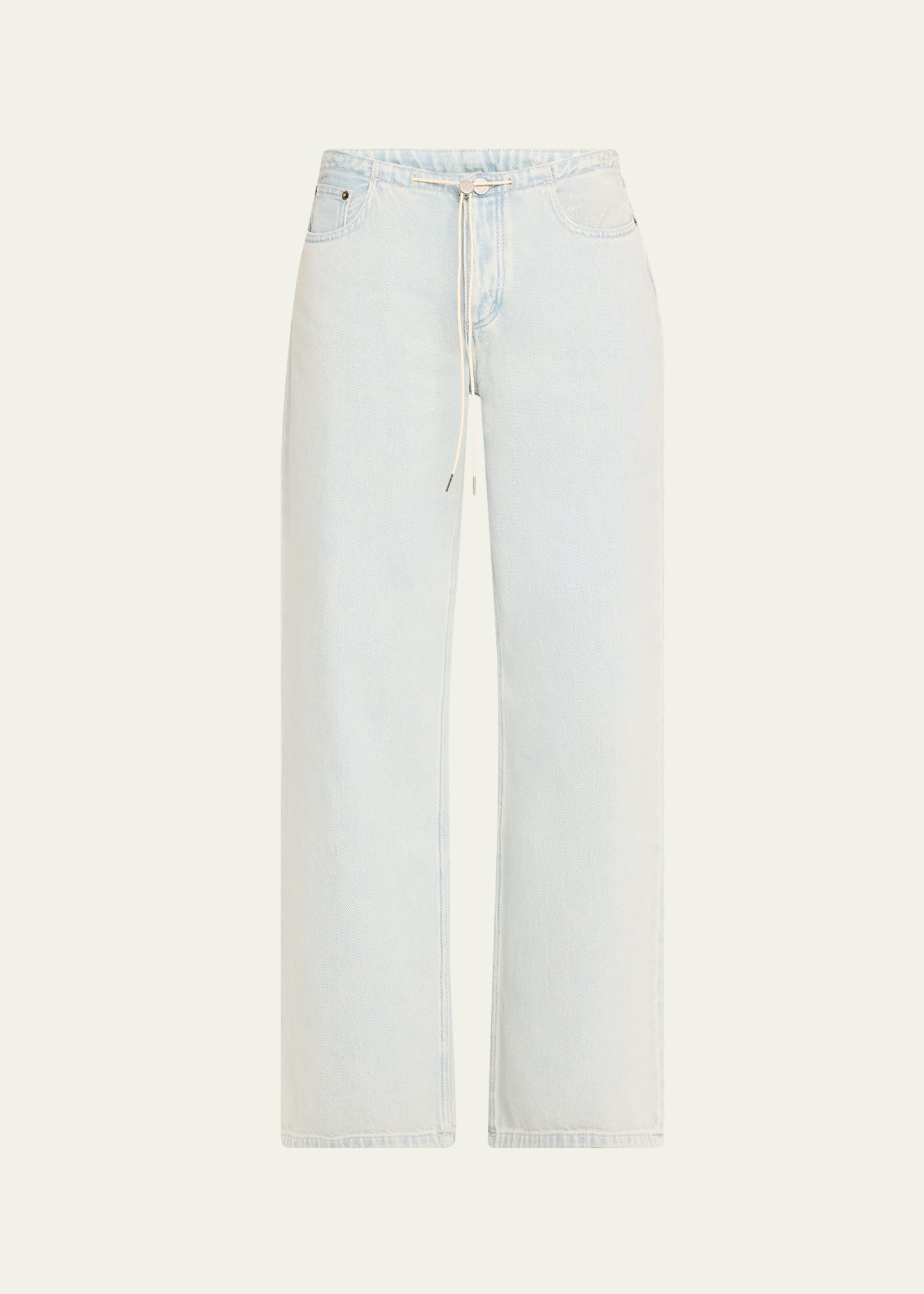 Still Here Cool Relaxed Drawstring Jeans | Bergdorf Goodman