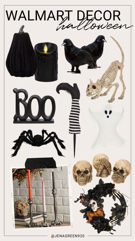 Walmart Decor, Walmart Halloween Decor, Spooky Decor, Skeleton Decor, Creepy Decor, Halloween Wreath 

#LTKhome #LTKunder100 #LTKSeasonal