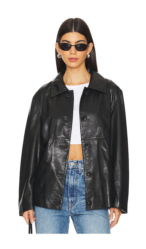 LAMARQUE Presley Jacket in Black. Size S. Also in L, M. | Revolve Clothing (Global)