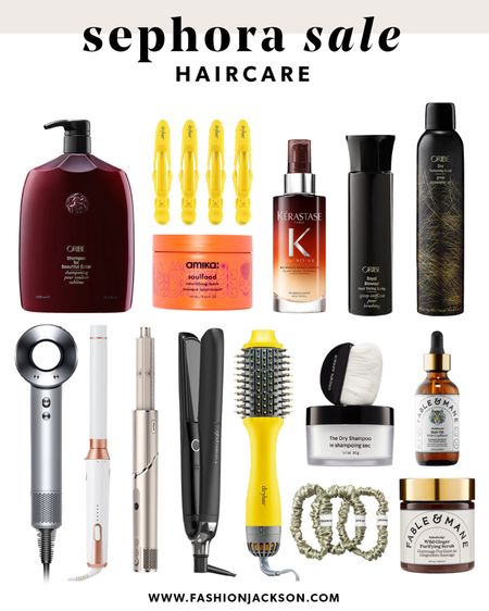 Sephora sale haircare favorites #sephorasale #sephoraevent #haircare #oribe #dyson #t3 #drybar #beautysale #kerastase #fashionjackson

#LTKxSephora #LTKsalealert #LTKbeauty