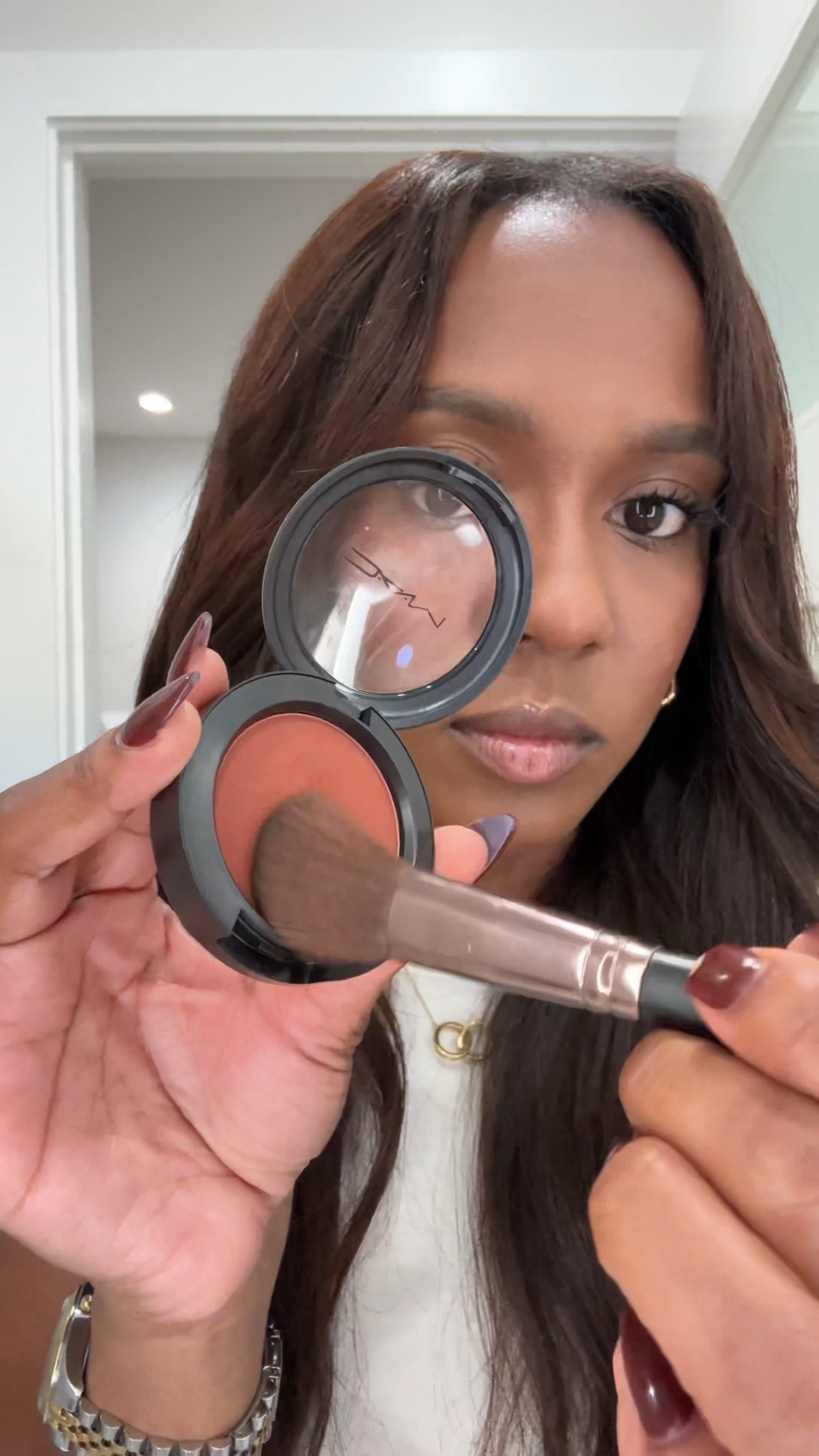 love this new Mac blush I picked up especially for fall🤎 

#LTKBeauty #LTKFindsUnder50 #LTKWatchNow