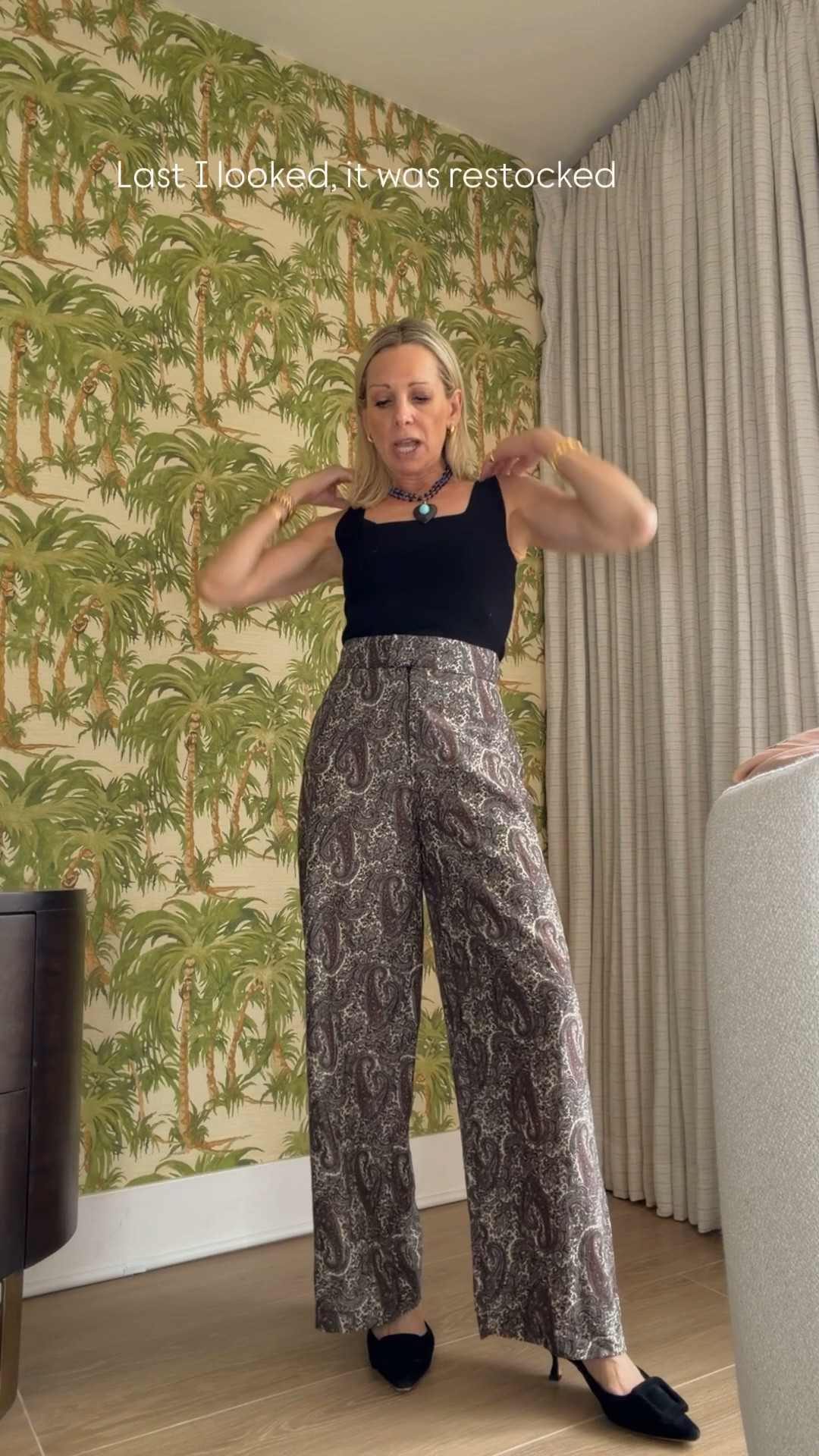 For those asking about @julia_amory Tessa pant fit and how I style 
TTS I’m xs 5’3” 

#LTKootd #LTKdayinmylife #LTKgrwm