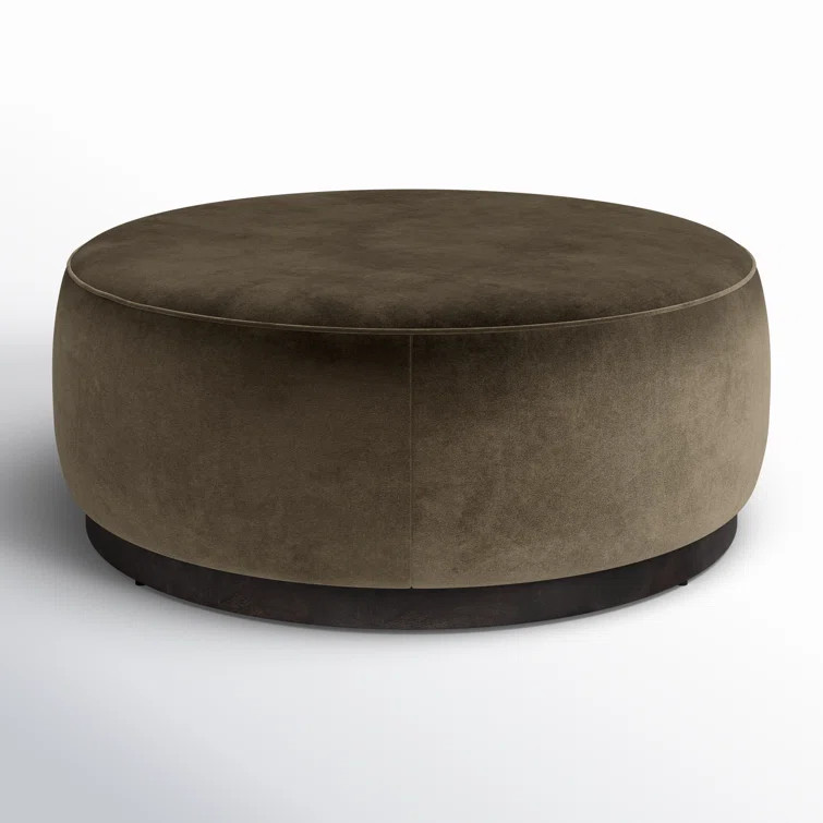 Faira Velvet Ottoman | Wayfair North America