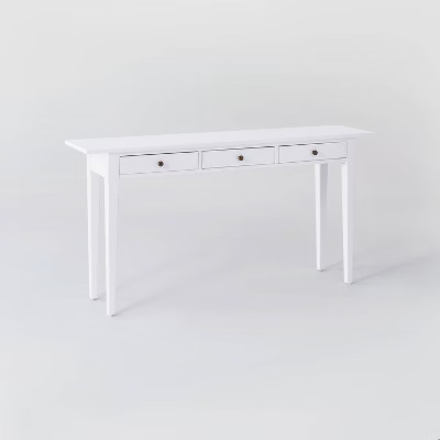 Dana Point Console Table 3 Drawers White -Threshold™ designed with Studio McGee | Target