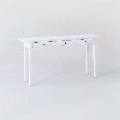 Dana Point Console Table 3 Drawers White -Threshold™ designed with Studio McGee | Target