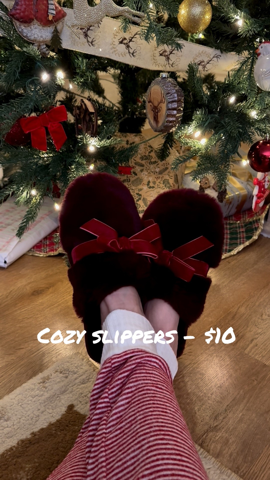 Cozy faux fur slippers - so cute and only $10! Lots of color options and make a great holiday gift idea 

#LTKFindsUnder50 #LTKHoliday #LTKGiftGuide