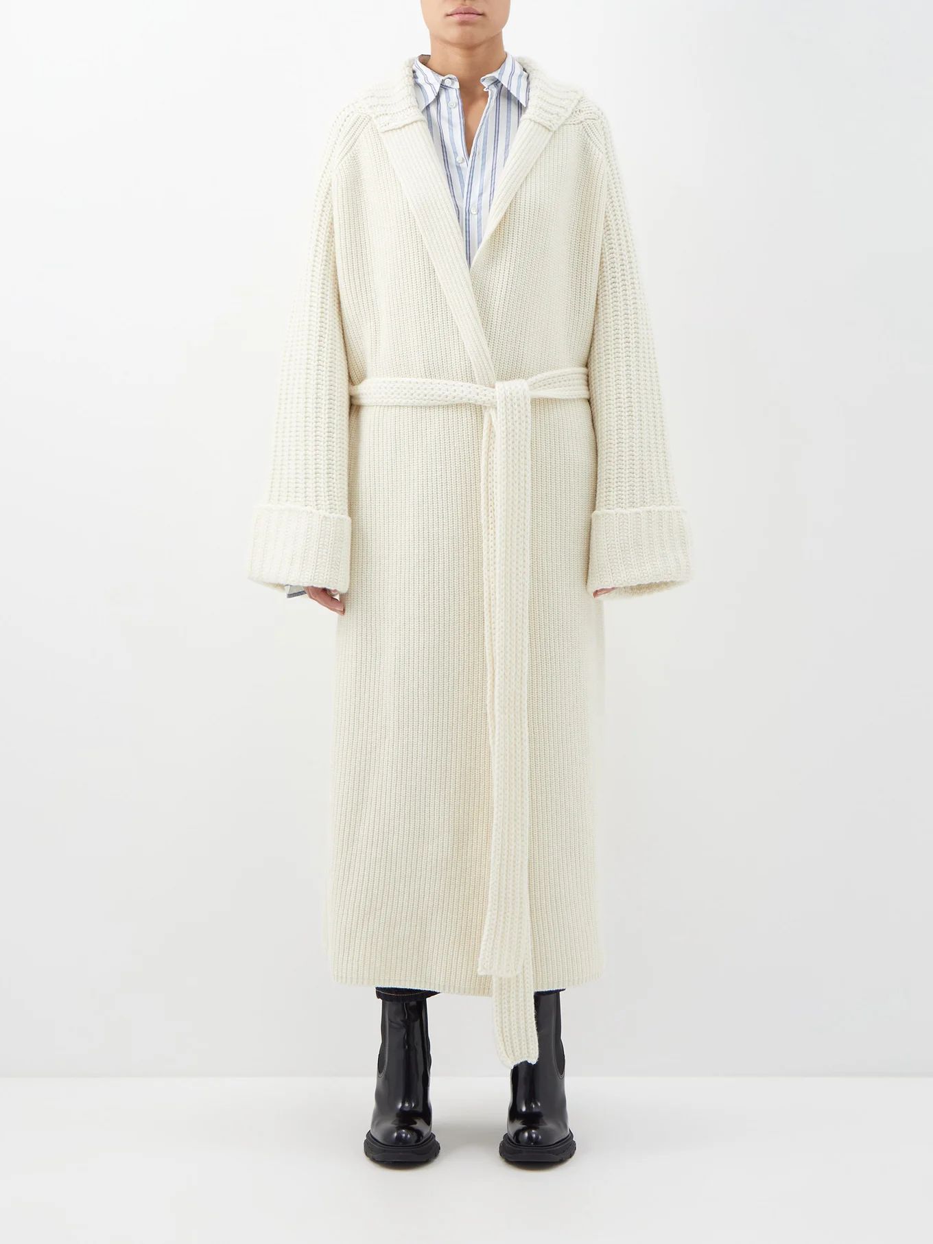 Sara wool-blend oversized coat | Sa Su Phi | Matches (UK)