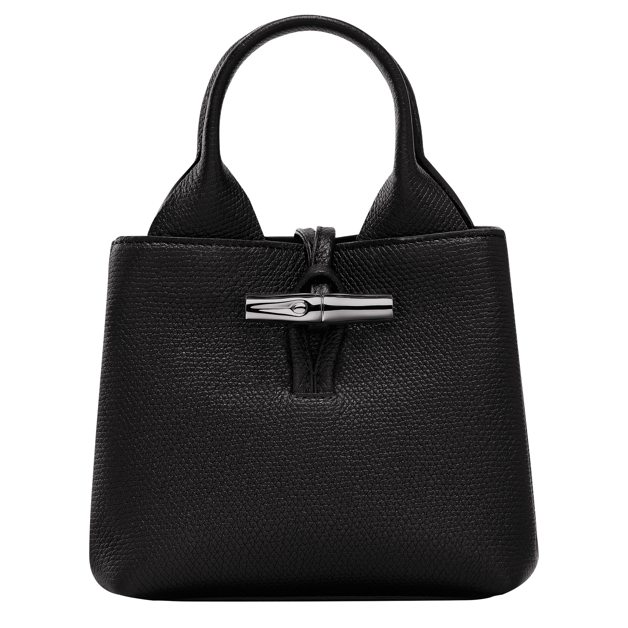 Le Roseau XS Handbag Black - Leather | Longchamp US | Longchamp