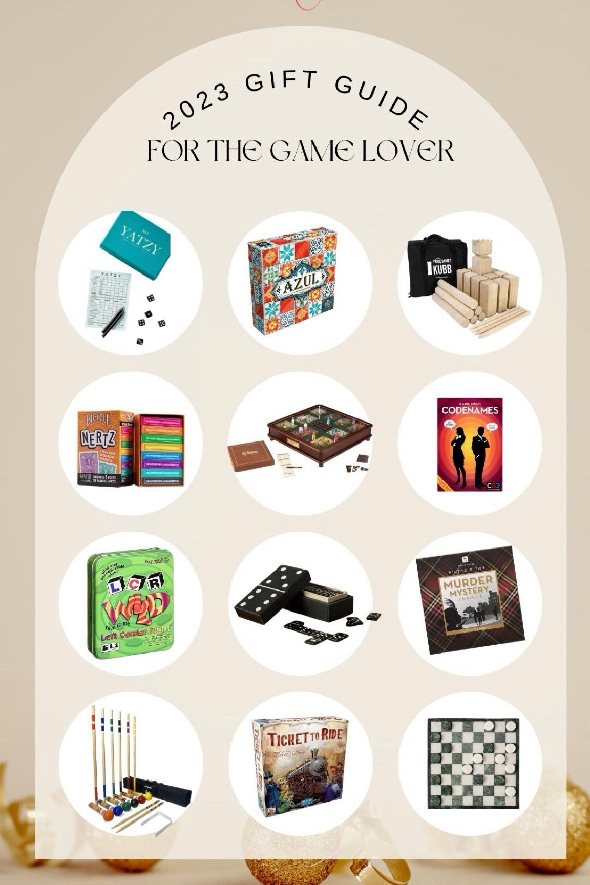 Gift guide for the game lover!

Gift guides / holiday gift guides / Christmas gift guides / gift guide for him / gifts for him / gifts for teens / gifts for her / gift guide for her / gifts for mom / gifts for dad / board game gifts / gift ideas / 2023 gift guides 2023 Christmas gifts / gift ideas / Christmas gift idea / holiday gifts

#LTKGiftGuide #LTKHoliday #LTKSeasonal