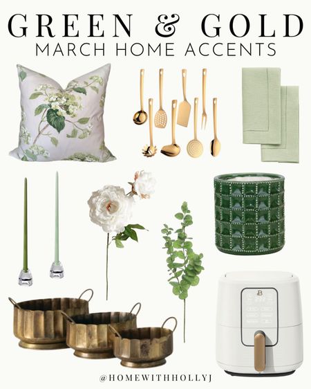 March decor for around your home with accents of green & gold!

#LTKhome #LTKSeasonal #LTKfamily